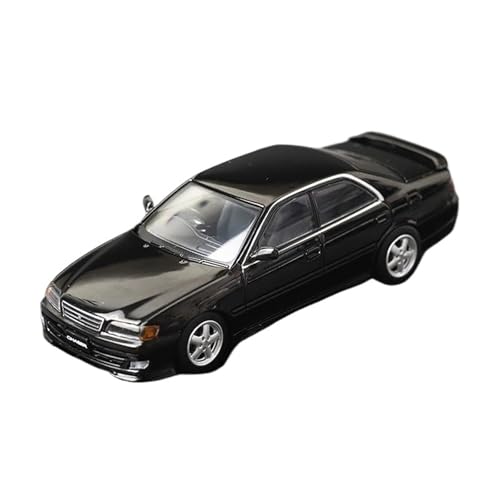 YLQERZ Maßstab 1:64 Für Toyota Chaser Tourer V JZX100 HJ Erwachsene Sammlerstück Display Miniatur Spielzeug Für Die Sammlung(Black) von YLQERZ