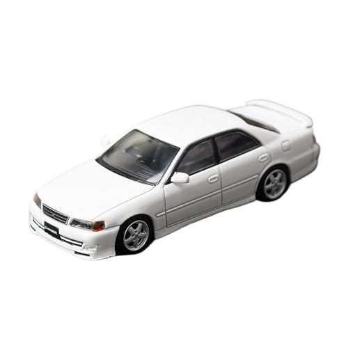 YLQERZ Maßstab 1:64 Für Toyota Chaser Tourer V JZX100 HJ Erwachsene Sammlerstück Display Miniatur Spielzeug Für Die Sammlung(White) von YLQERZ
