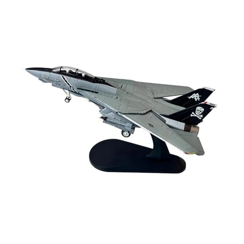 YLQERZ Metallflugzeugmodell 1/100 Für Navy Grumman F-14B VF-103 Kämpfer Metall Military Diecast Flugzeug Modell Für Sammlung Sammeln Oder Verschenken von YLQERZ