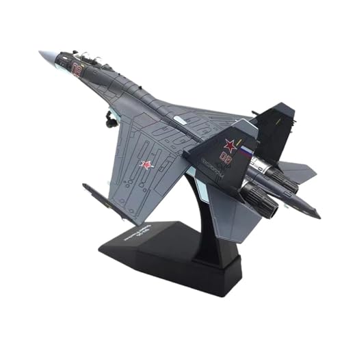 YLQERZ Metallflugzeugmodell 1/100 Für Russland Fulcrum Flanker Su-35 Flugzeug Kämpfer Modell Spielzeug Für Sammlung Sammeln Oder Verschenken von YLQERZ