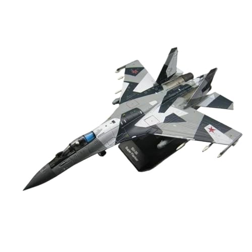 YLQERZ Metallflugzeugmodell 1/100 Für SU35 Super Flanker Militär Modell Schwere Kämpfer Russland Armee Air Force Diecast Metall Sammeln Oder Verschenken(Style 1) von YLQERZ