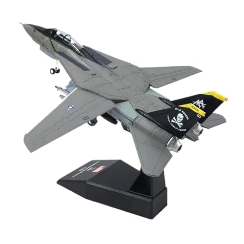 YLQERZ Metallflugzeugmodell 1/100 Skala Für Militärische Modell Spielzeug Tomcat F-14A/B AJ103 VF-84 Kämpfer Navy Sammeln Oder Verschenken von YLQERZ
