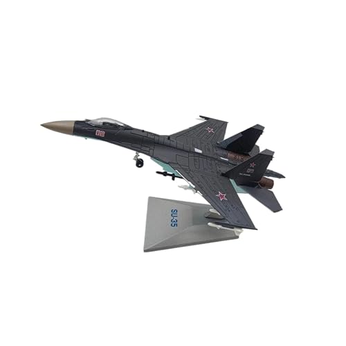 YLQERZ Metallflugzeugmodell 1/144 Für Die Russische Luftwaffe SU-35 Kampfflugzeuge Russland Flugzeugmodelle Erwachsenensa Sammeln Oder Verschenken von YLQERZ