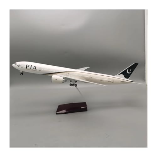 YLQERZ Metallflugzeugmodell 1/150 Skala Modell Diecast Harz Flugzeug Für B777 Pakistan Flugzeuge Spielzeug Sammlung Display Sammeln Oder Verschenken(with Light) von YLQERZ