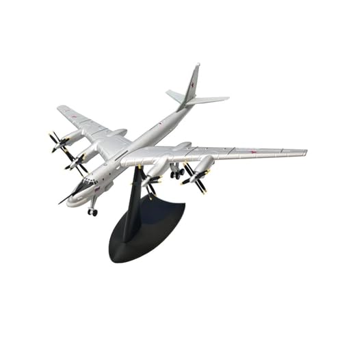 YLQERZ Metallflugzeugmodell 1/200 Skala Für Tupolev TU95 Bär Typ Strategische Bomber Diecast Metall Flugzeug Sammlung Spielzeug Sammeln Oder Verschenken von YLQERZ