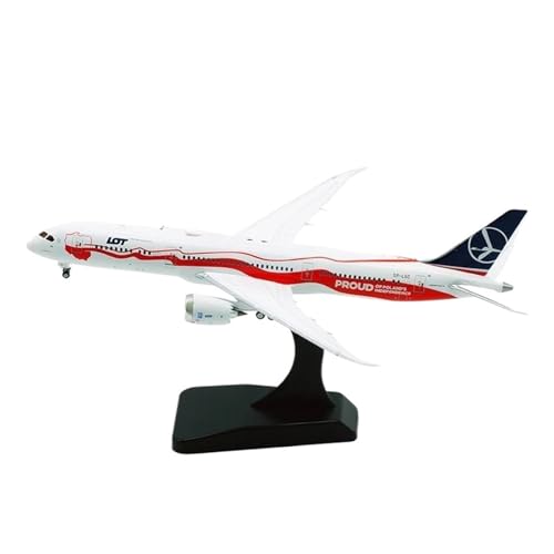 YLQERZ Metallflugzeugmodell 1/400 Für B787-9 Polnisches Flugzeug Spielzeug Druckguss-Legierung Flugzeug Mit Fahrwerk Modell Sammeln Oder Verschenken von YLQERZ