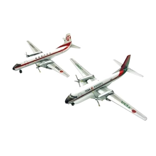 YLQERZ Metallflugzeugmodell 1/400 Für YS-11JTA Zivilen Luftfahrt Modell Doppel Flugzeug Legierung Sammlung Modell Flugzeug Sammeln Oder Verschenken von YLQERZ