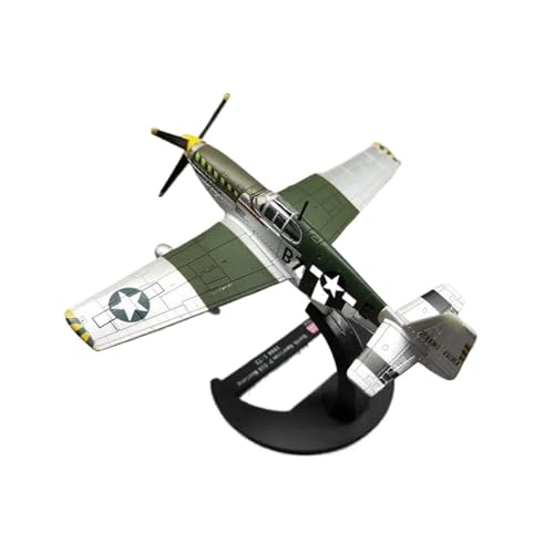 YLQERZ Metallflugzeugmodell 1/72 Für North P-51D Einsitziges Kampfflugzeug Militärflugzeugmodell Sammler-Souvenir Sammeln Oder Verschenken von YLQERZ