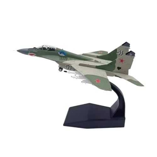 YLQERZ Metallflugzeugmodell 1: 100 Für Mig Mig29 Kampfjet Simulation Legierung Militärflugzeug Modell Statische Ornament Sammeln Oder Verschenken von YLQERZ
