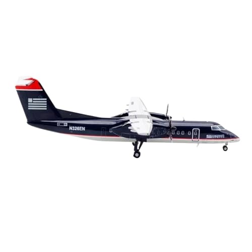 YLQERZ Metallflugzeugmodell 1:200 Für Bombardier Dash 8Q300 Flugzeug Druckguss Legierung Modell Miniatur Flugzeug Modell Sammeln Oder Verschenken von YLQERZ