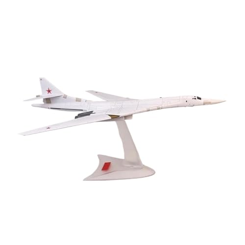 YLQERZ Metallflugzeugmodell 1:200 Für Figur Tu-160 White Swan Strategischer Atombomber Militärisches Kampfflugzeugmodell Sammeln Oder Verschenken von YLQERZ
