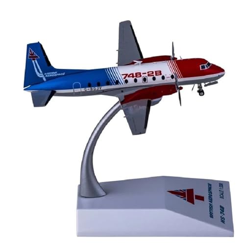 YLQERZ Metallflugzeugmodell 1:200 Für Hawker Siddeley 748 G-BGJV Gießt Druck Sammeln Flugzeug Modell Metall Miniaturen Sammeln Oder Verschenken von YLQERZ