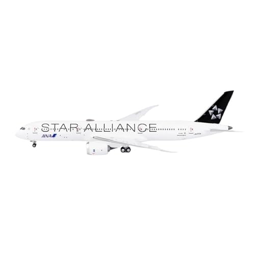 YLQERZ Metallflugzeugmodell 1:400 Für All Nippon Airways 787-9 Star Alliance Flugzeugsimulation Flugzeugmodell Sammeln Oder Verschenken von YLQERZ