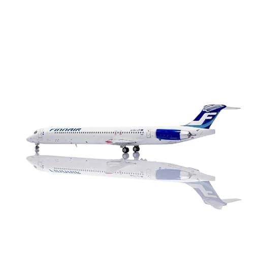 YLQERZ Metallflugzeugmodell 1:400 Skala Für Finnair MD-83 Gießt Druck Flugzeug Metall Miniaturen Avion Modell Sammeln Oder Verschenken von YLQERZ