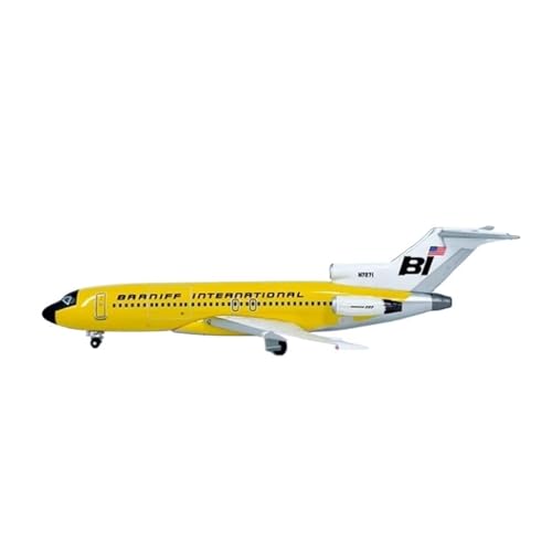 YLQERZ Metallflugzeugmodell 1:500 Für Braniff B727-100 N7271 Statische Legierung Flugzeug Modell Metall Flugzeug Sammeln Oder Verschenken von YLQERZ