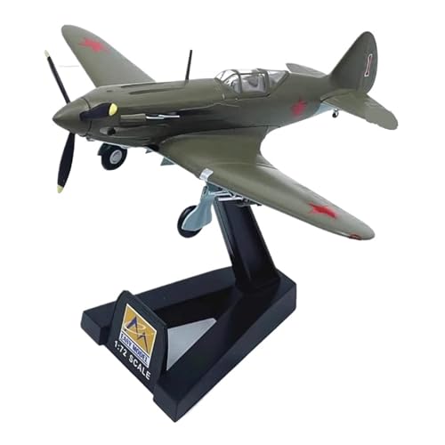 YLQERZ Metallflugzeugmodell 1:72 Für Sowjetische Luftwaffe MIG3 Kampfflugzeug Modell Spielzeug Statische Dekoration Souvenir Sammeln Oder Verschenken von YLQERZ