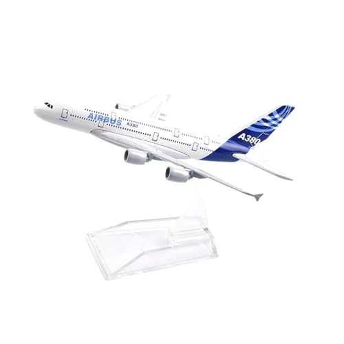 YLQERZ Metallflugzeugmodell 16 cm Für A380-Flugzeugmodell, Druckgussmetall Maßstab 1/400 Geeignet Für Ausstellungen Und Militärmodellbau-Sammlungen Sammeln Oder Verschenken YLQERZ Metallflugzeugmodell 16 cm Für A380-Flugzeugmodell, Druckgussmetall Maßstab 1/400 Geeignet Für Ausstellungen Und Militärmodellbau-Sammlungen Sammeln Oder Verschenken von YLQERZ