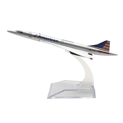 YLQERZ Metallflugzeugmodell 16CM Für Concorde Legierung Flugzeug Modell Zivilen Luftfahrt Flugzeug Modelle Silber Sammeln Oder Verschenken von YLQERZ