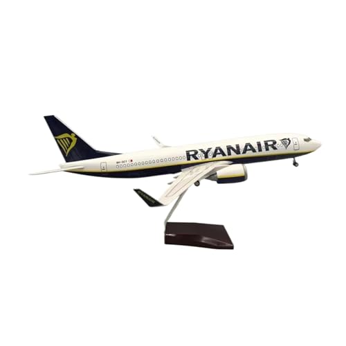 YLQERZ Metallflugzeugmodell 47 cm Für Irland B737-800 Flugzeugmodell Maßstab 1:85 Druckgussharz Mit LED-Leuchten Display Spielzeug Sammeln Oder Verschenken(No Light) von YLQERZ