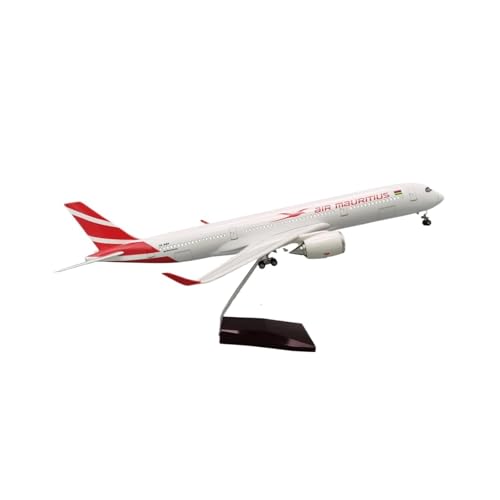YLQERZ Metallflugzeugmodell 47 cm Maßstab 1:85 Modell für Mauritius 350 Flugzeug Druckguss Harz Sammlung Dekoration Display Spielzeug Sammeln Oder Verschenken(with Light) von YLQERZ