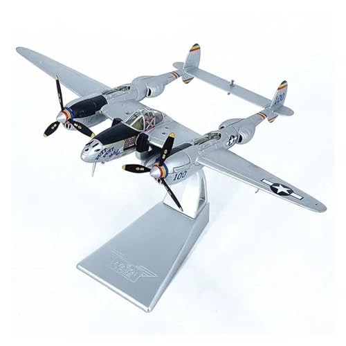 YLQERZ Metallflugzeugmodell Diecast 1/72 Maßstab Für P-38 Fighter Desktop Dekoration Militär Hobbyist Sammlung Flugzeugmodelle Sammeln Oder Verschenken von YLQERZ
