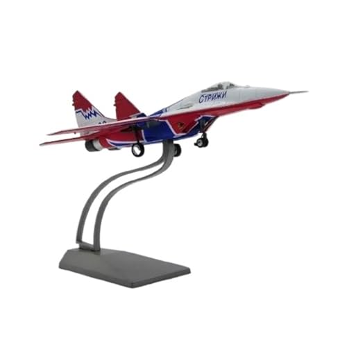 YLQERZ Metallflugzeugmodell Diecast Maßstab 1:72 Für MIG-29 Performance Flugzeug Airshow Kämpfer Militärmodell Statisch Sammeln Oder Verschenken von YLQERZ