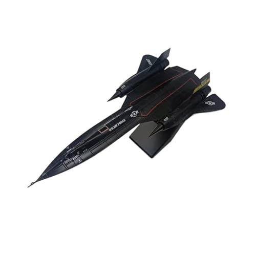 YLQERZ Metallflugzeugmodell Diecast Metal Jet Toy Maßstab 1:144 FÜR SR-71A Blackbird Flugzeugmodell Zur Sammlung Sammeln Oder Verschenken von YLQERZ