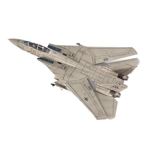YLQERZ Metallflugzeugmodell Druckguss-Modellflugzeugmodell Im Maßstab 1:72 Für Die Navy VF-41 Black Ace F-14A Tomcat Sammeln Oder Verschenken von YLQERZ