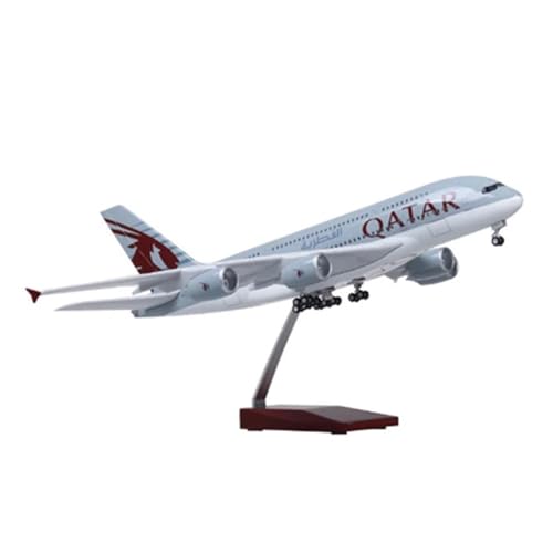 Metallflugzeugmodell Harzmodell 1/160 Für A380 Mit Lichtrad-Kollektion Display-Dekoration Für Erwachsene Spielzeug 2025 Sammeln Oder Verschenken(No Light) von YLQERZ