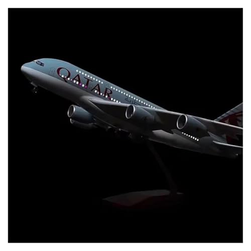 Metallflugzeugmodell Harzmodell 1/160 Für A380 Mit Lichtrad-Kollektion Display-Dekoration Für Erwachsene Spielzeug 2025 Sammeln Oder Verschenken(with Light) von YLQERZ