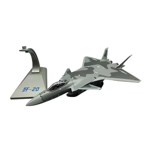 YLQERZ Metallflugzeugmodell Maßstab 1/100 Für Airforce J-20 Fire Fang J20 Fighter Air Force Diecast Flugzeug Spielzeug Sammeln Oder Verschenken von YLQERZ