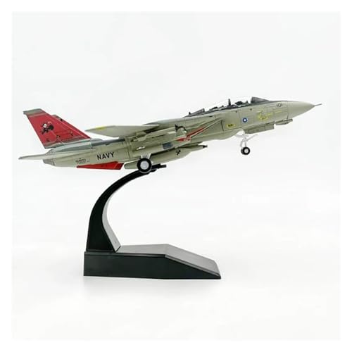 YLQERZ Metallflugzeugmodell Maßstab 1/100 Für Militärmodell Tomcat F-14A VF-31 Fighter Diecast Metal Flugzeugmodell Spielzeug Sammeln Oder Verschenken von YLQERZ
