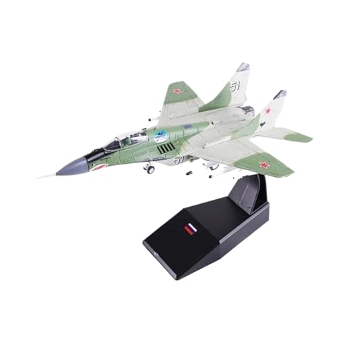 YLQERZ Metallflugzeugmodell Maßstab 1/100 Für Russische MiG 29 Fighter Große Modellflugzeuge Statische Metalllegierung Druckguss Sammeln Oder Verschenken von YLQERZ