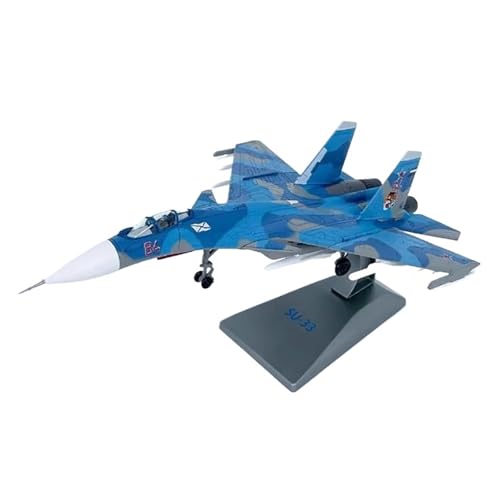 YLQERZ Metallflugzeugmodell Maßstab 1/100 für russische SU-33-Kampfflugzeuge aus Legierung, Modell Su33-Dekorationssammlung Sammeln Oder Verschenken von YLQERZ