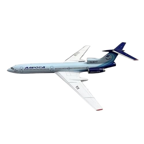 YLQERZ Metallflugzeugmodell Maßstab 1/200 Für Die Russische Elosa TU-154 Airbus-Flugzeugmodellsammlung Aus Legierung Sammeln Oder Verschenken von YLQERZ
