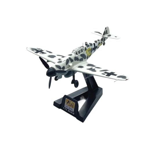 YLQERZ Metallflugzeugmodell Maßstab 1/72 Für Deutsches 109G-2-Kampfflugzeugmodell Geschenke Für Junge Luftfahrtfans Sammeln Oder Verschenken von YLQERZ