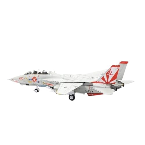 YLQERZ Metallflugzeugmodell Maßstab 1/72 Für F-14A F14 Tomcat Kampfflugzeug Flugzeug Modell Metall Druckguss Desktop Dekoration Spielzeug Sammeln Oder Verschenken von YLQERZ