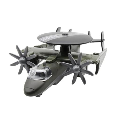 YLQERZ Metallflugzeugmodell Maßstab 1/72 Für Frühwarnflugzeuge E-2C Legierungsmodelle Militärsammlung Souvenir Sammeln Oder Verschenken(Green) von YLQERZ