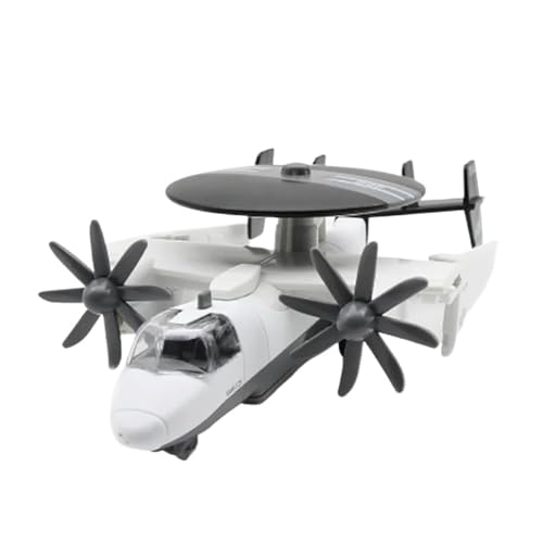 YLQERZ Metallflugzeugmodell Maßstab 1/72 Für Frühwarnflugzeuge E-2C Legierungsmodelle Militärsammlung Souvenir Sammeln Oder Verschenken(White) von YLQERZ