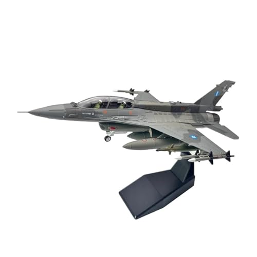 YLQERZ Metallflugzeugmodell Maßstab 1/72 Für Hellenic F-16D Mira Ghost Block 50/52 Fighter Fighting Falcon Diecast Metall Flugzeug Flugzeug Modell Sammeln Oder Verschenken von YLQERZ