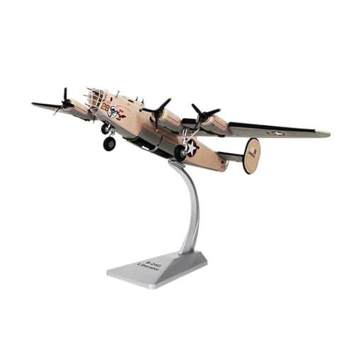YLQERZ Metallflugzeugmodell Maßstab 1/72 Für Militär-Klassiker-Bomber B-24 Kampfflugzeug-Flugzeugmodellanzeige Sammeln Oder Verschenken von YLQERZ