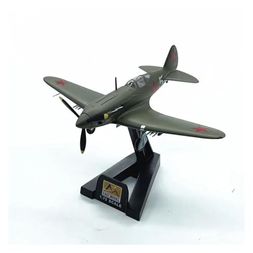 YLQERZ Metallflugzeugmodell Maßstab 1/72 Für Sowjetische MIG-3-Kampfflugzeugmodellsimulation Statische Ornamente Sammeln Oder Verschenken von YLQERZ