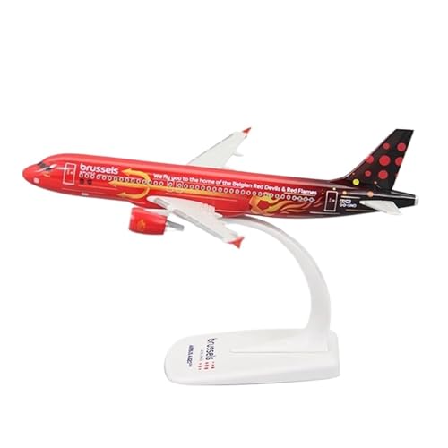 YLQERZ Metallflugzeugmodell Maßstab 1:200 Für A320 Trident Brussels Flugzeugmodell Spielzeug Montage Für Sammlungssatz Sammeln Oder Verschenken von YLQERZ