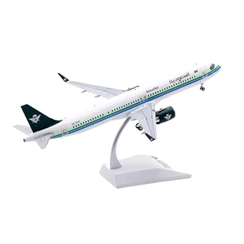 YLQERZ Metallflugzeugmodell Maßstab 1:200 Für Saudi-arabische A321neo-Flugzeugsimulation Fertige Souvenir-Hobby-Sammlung Aus Legierung Sammeln Oder Verschenken von YLQERZ