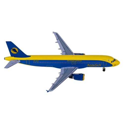 YLQERZ Metallflugzeugmodell Maßstab 1:400 Für Ukrainisches A320-Flugzeug Avion Metal Aviacion Miniatures Modellflugzeuge Für Die Heimdekoration Sammeln Oder Verschenken von YLQERZ