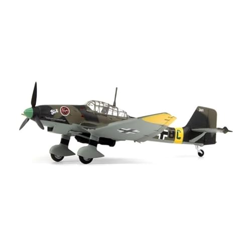 YLQERZ Metallflugzeugmodell Maßstab 1:72 Für Die Deutsche Luftwaffe JU87D-1 Stuka Bomber Fertigflugzeugmodell Sammlung Dekoration Sammeln Oder Verschenken von YLQERZ