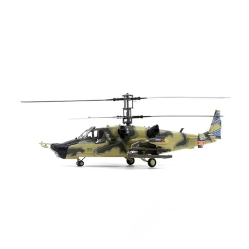 YLQERZ Metallflugzeugmodell Maßstab 1:72 Für Die Russische Landluftfahrt Ka50 Black Shark Hubschrauber Ka-50 Flugzeugmodellsammlung Sammeln Oder Verschenken von YLQERZ