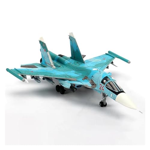 YLQERZ Metallflugzeugmodell Maßstab 1:72 Für SU-34 Russische Luftwaffe Druckguss-Flugzeug Flugzeug Kampfflugzeug Modell Sammeln Oder Verschenken(NO Stand) von YLQERZ