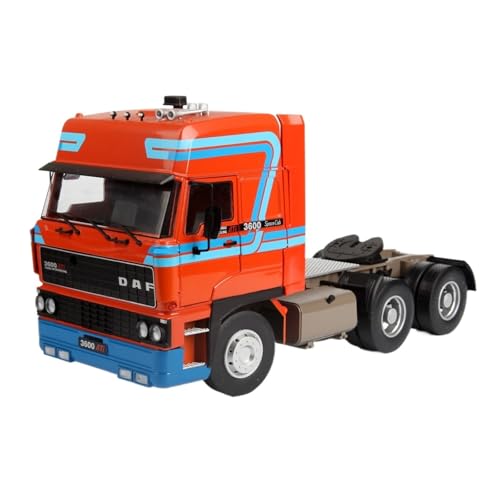 YLQERZ Modellauto Im Maßstab 1/18 Für 3300 LKW Modell Traktor Szene Ornamente Container Metallguss Gedenk Für Die Sammlung(Red) von YLQERZ