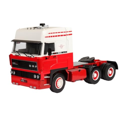 YLQERZ Modellauto Im Maßstab 1/18 Für 3300 LKW Modell Traktor Szene Ornamente Container Metallguss Gedenk Für Die Sammlung(White) von YLQERZ